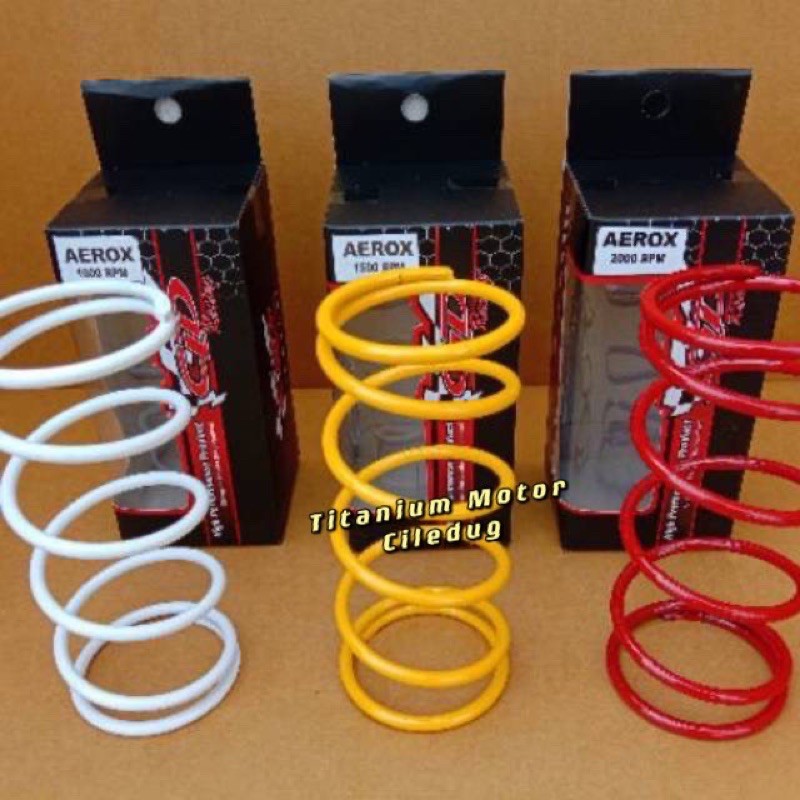 Jual PER CVT RACING AEROX 155 1000rpm 1500rpm 2000rpm | Shopee Indonesia