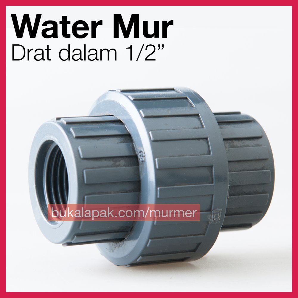 Jual Jual Water Mur Drat Dalam Inch Pvc Sambungan Pipa Diskon Shopee Indonesia