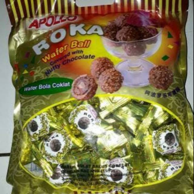 Jual Apollo Roka isi 50 (wafer ball) | Shopee Indonesia