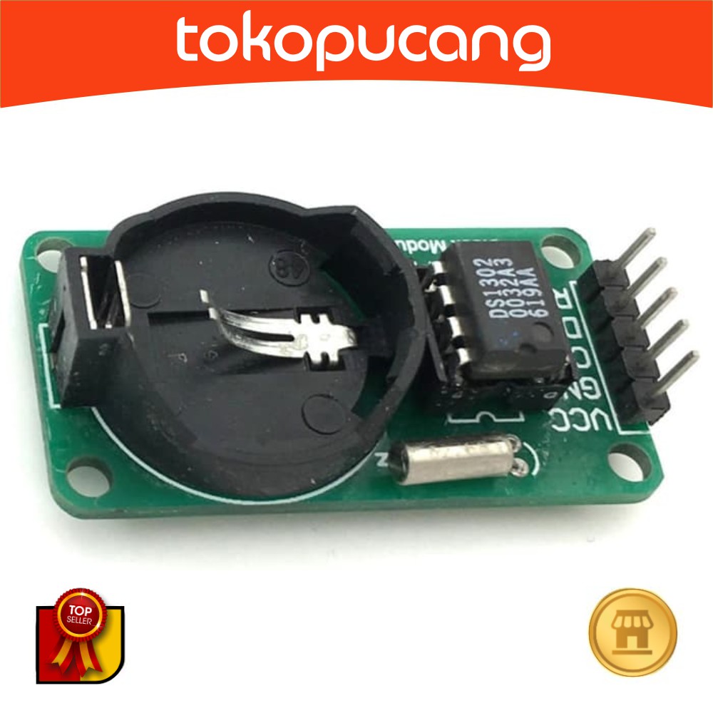 Jual RTC DS1302 real time clock module | Shopee Indonesia