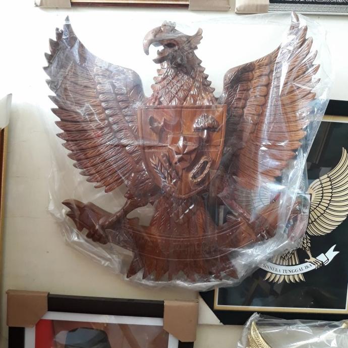 Jual Lambang Garuda Pancasila Kayu Jati Shopee Indonesia