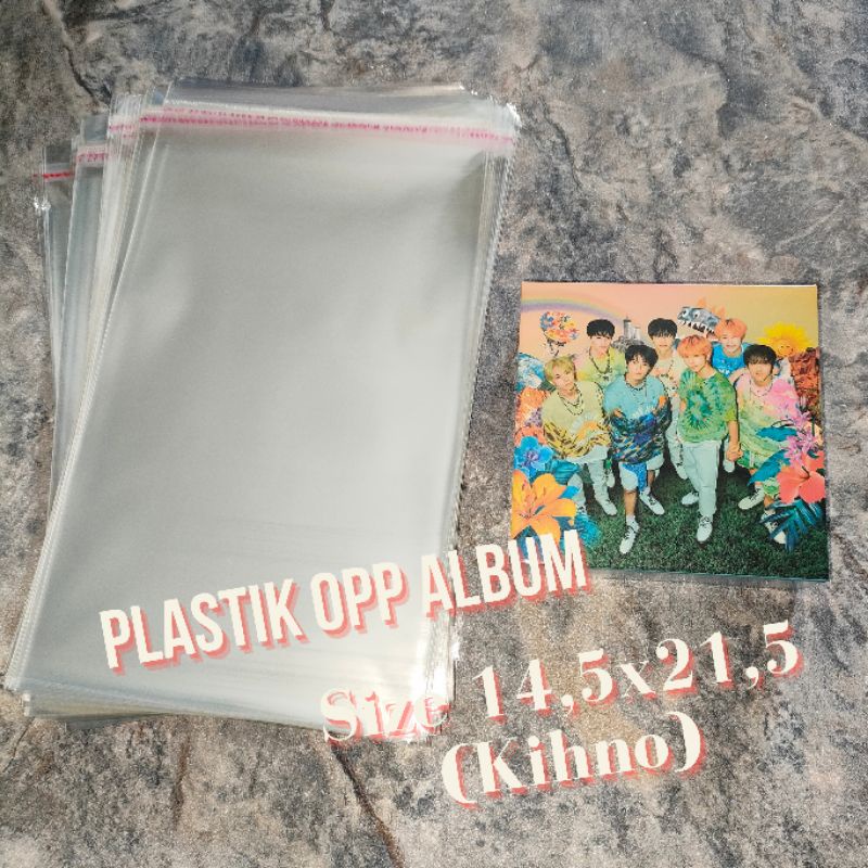 Jual PLASTIK ALBUM OPP TEBAL 35 MICRON SEAL INNER SLEEVE JEWEL ALBUM ...