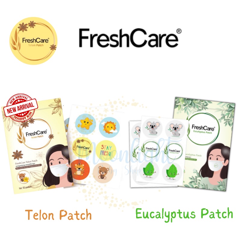 Jual Freshcare Eucalyptus Patch isi 12 Patch Fresh Care Aromatherapy