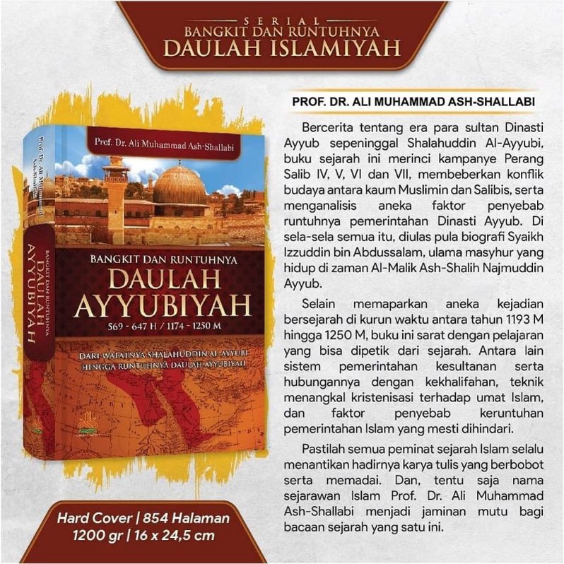 Jual Bangkit Dan Runtuhnya Daulah Ayyubiyah - ORIGINAL Al Kautsar ...