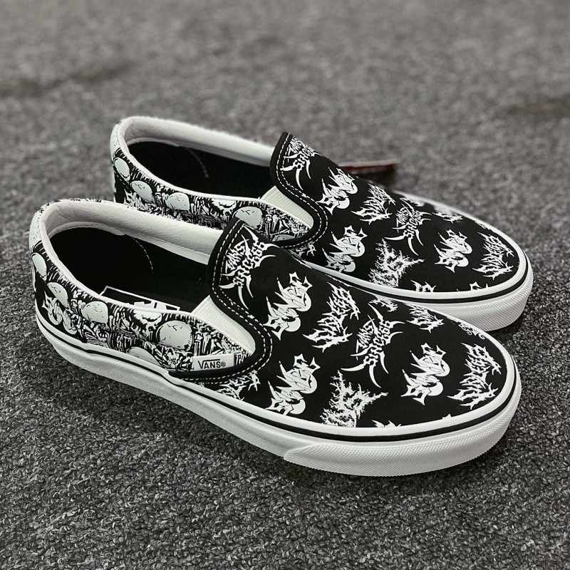 Vans forgotten hotsell bones slip on