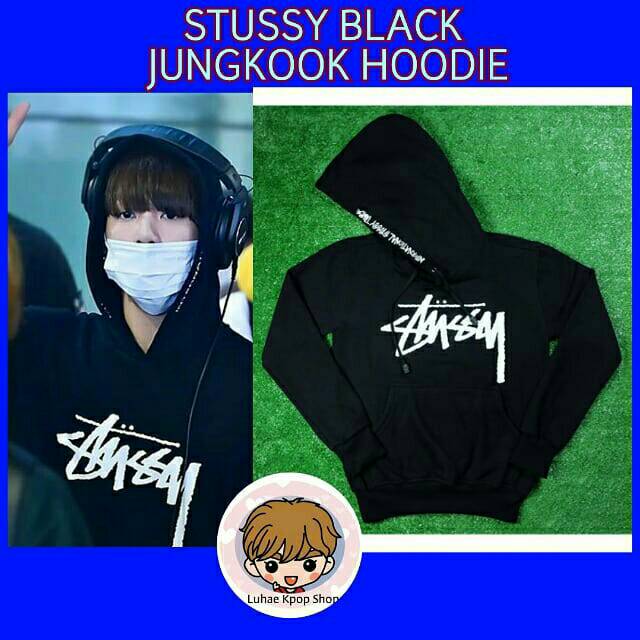Jungkook stussy hoodie store