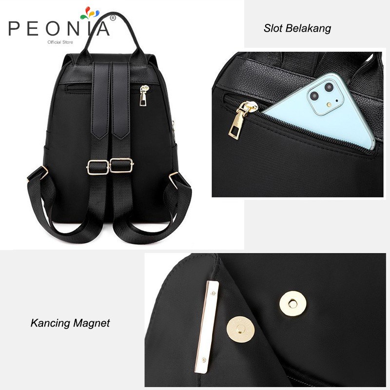 Jual tas ransel wanita remaja terbaru casual kuliah tas punggung gendong  P9X3 multifungsi kecil kekinian Fashion fashion simple anti air mini dewasa  import trendy backpack batam korea perempuan cewek cantik sekolah kerja