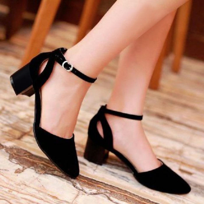 Sepatu wanita store high heels shopee