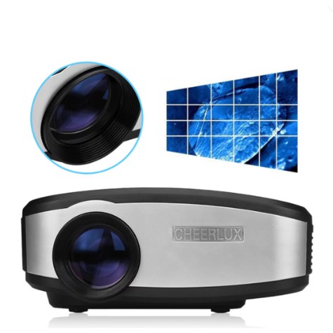 Jual Mini Projector LED CHEERLUX C6 | Shopee Indonesia