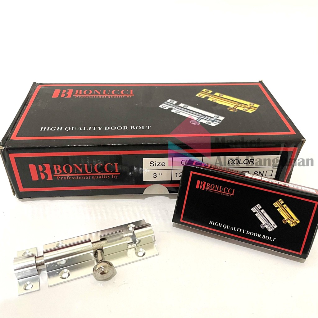 Jual Grendel 3” Silver Babet Stainless Steel / Gerendel Slot Pintu 3 ...