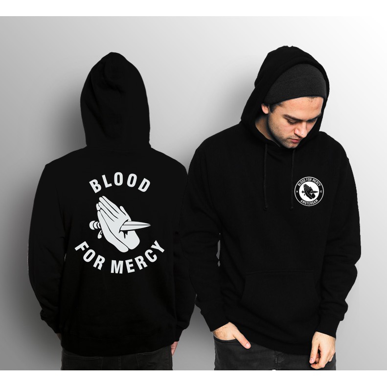 hoodie jacket sablon custom yellow claw blood for mercy dvbbs