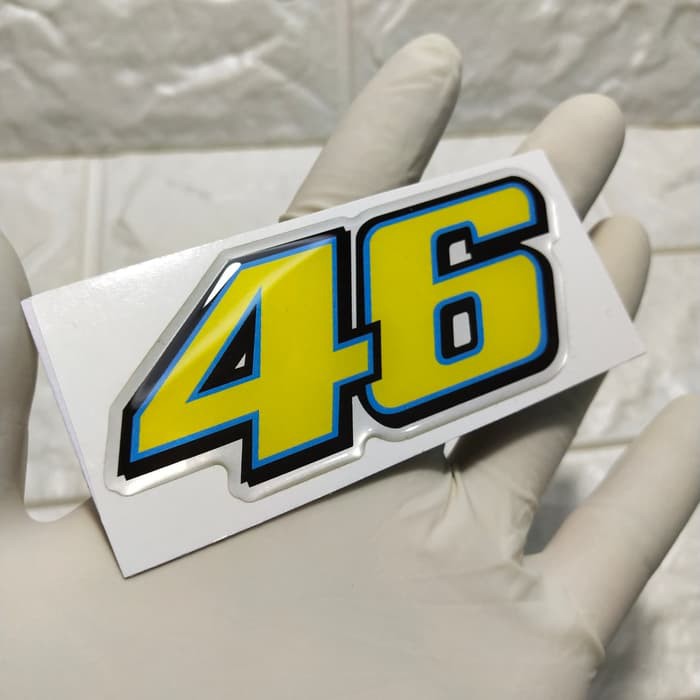 Jual stiker 46 kecil timbul | Shopee Indonesia