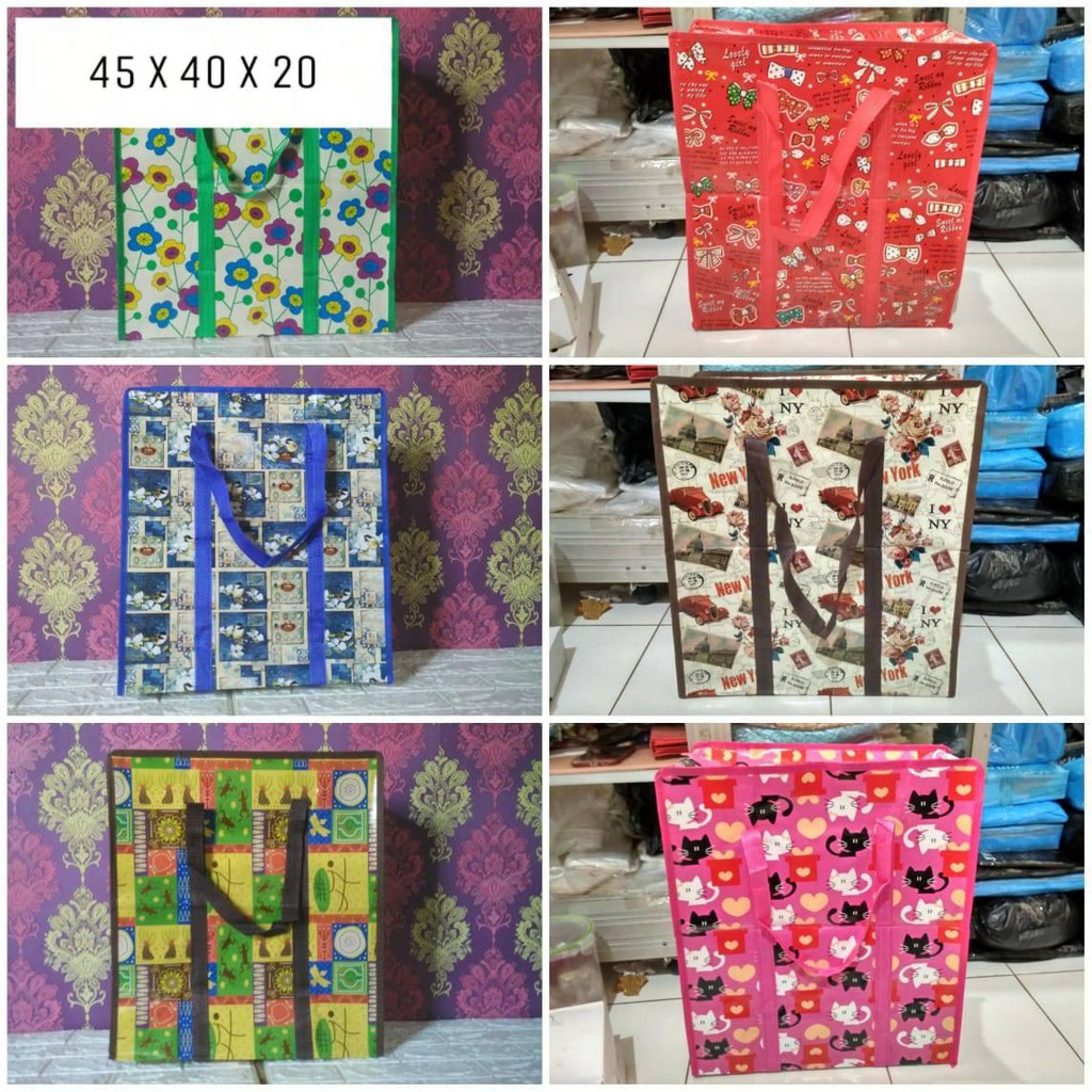 Jual 45X40X20 TAS KARUNG SAK TAS TENTENG LAUNDRY BAG UKURAN BESAR
