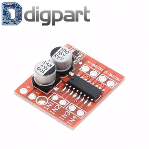 Jual Mini Motor Driver Dual H Bridge L298N DC Motor Stepper Arduino ...