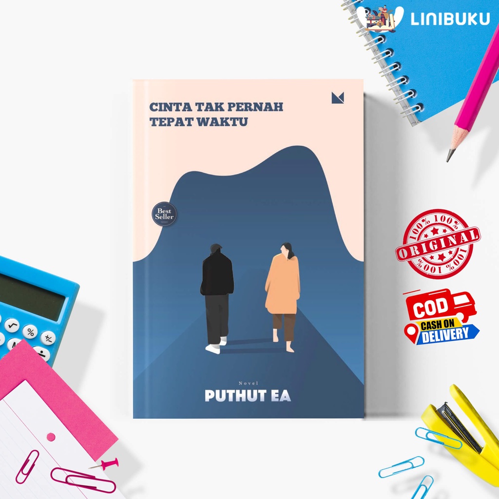 Jual Buku Novel Cinta Tak Pernah Tepat Waktu Karya Puthut Ea Shopee Indonesia 