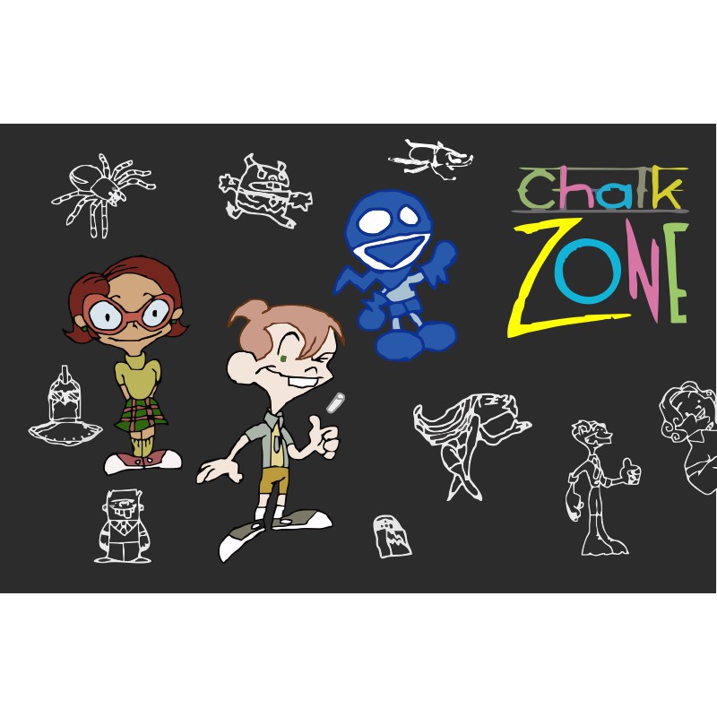 Jual Poster 17031782 ChalkZone Nickelodeon Shopee Indonesia