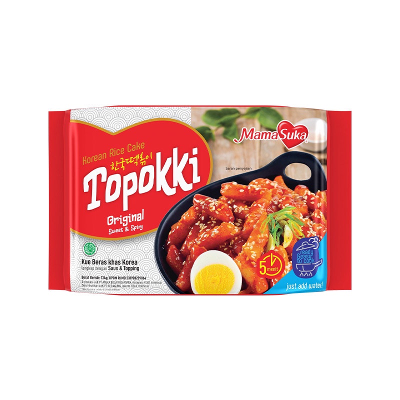 Jual Tteobokki / Toppoki Mamasuka Bks 134g | Shopee Indonesia