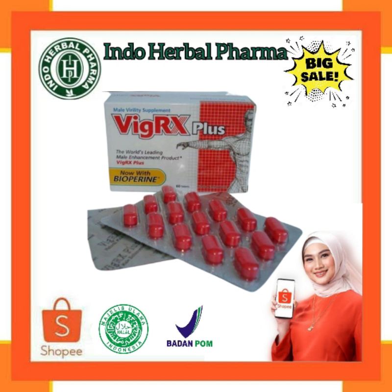 Jual 100% ASLI VigRX Plus Original Isi 4 Blister 60 Tablet (bukan ...