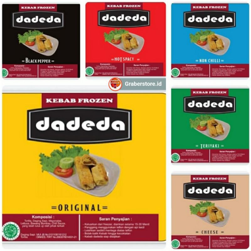 Jual PREMIUM KEBAB FROZEN isi 5s / KEBAB dadeda Kebab Instant Frozen ...