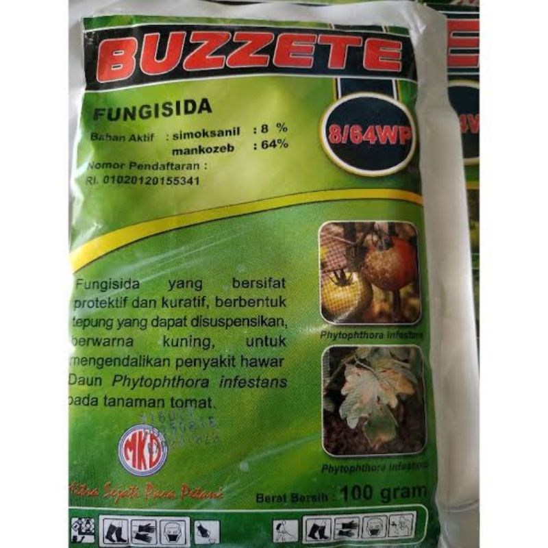 Jual Fungisida Buzzete 8/64Wp 100Gr | Shopee Indonesia