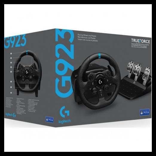 Jual Logitech G923 Trueforce Sim Racing Wheel And Pedals (No Shifter ...