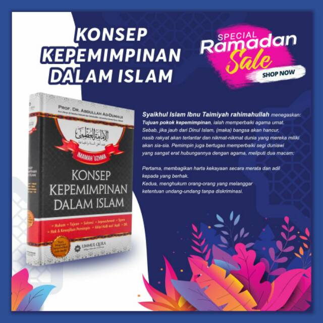 Jual Buku Konsep Kepemimpinan Dalam Islam | Shopee Indonesia