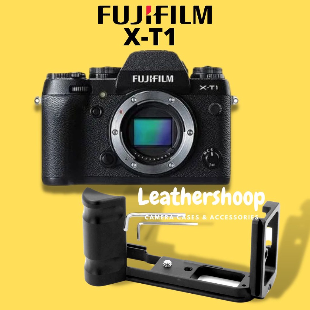 Jual Handgrip L Plate Fujifilm Xt1 Fuji X T1 Grip Bracket Shopee Indonesia 