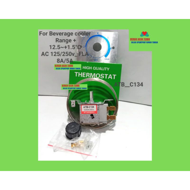 Jual Thermostat Kulkas Pintu Dan Showcase Atb C Shopee Indonesia