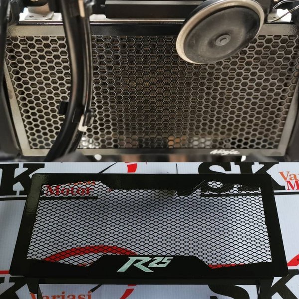 Jual Readyy RADIATOR GUARD YAMAHA R25 R3 MT25 PELINDUNG RADIATOR R25 ...