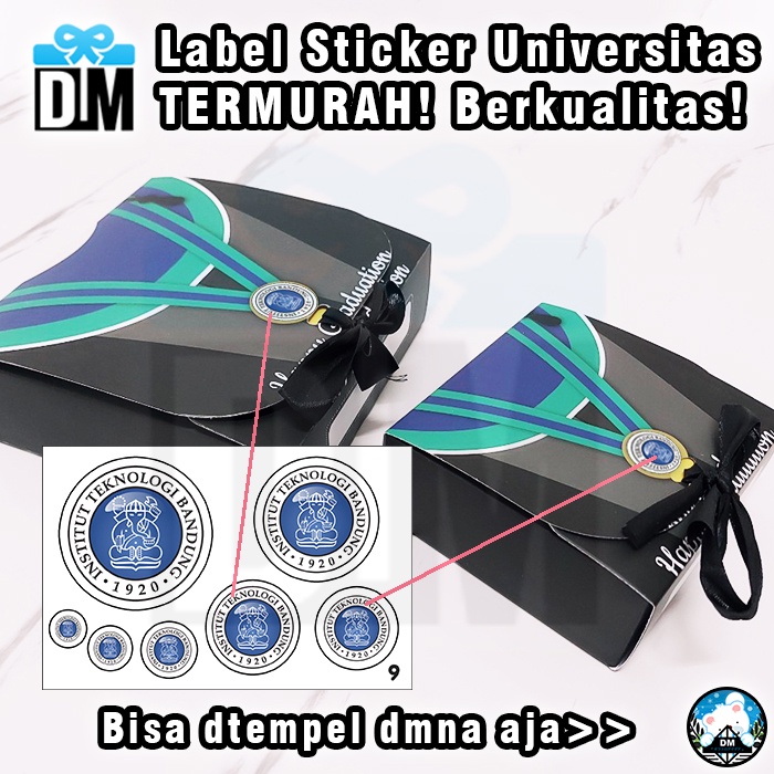 Jual Sticker Stiker Logo Emblem Universitas ITB UI Unpad Unnes UNPAR ...