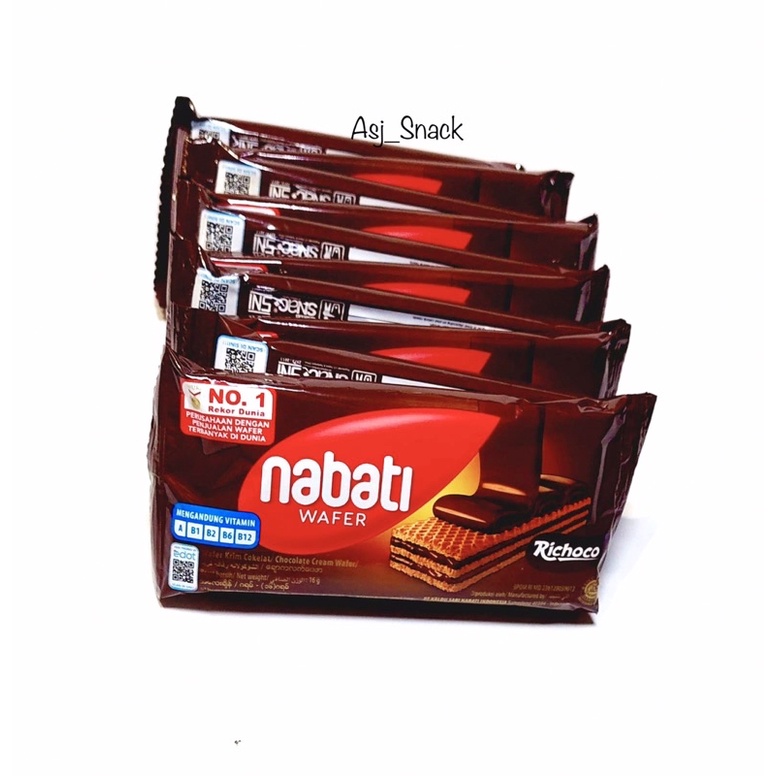 Jual Nabati Wafer ada 3 rasa: Richeese, Richoco, PinkLava ( 10 pcs x ...