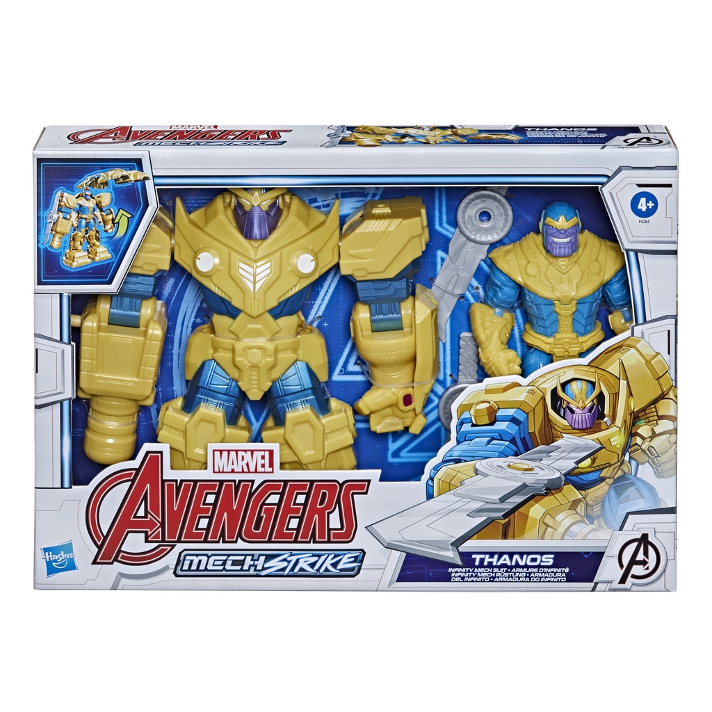 Jual MARVEL Avengers Mech Strike Infinity Mech Suit Thanos | Shopee ...