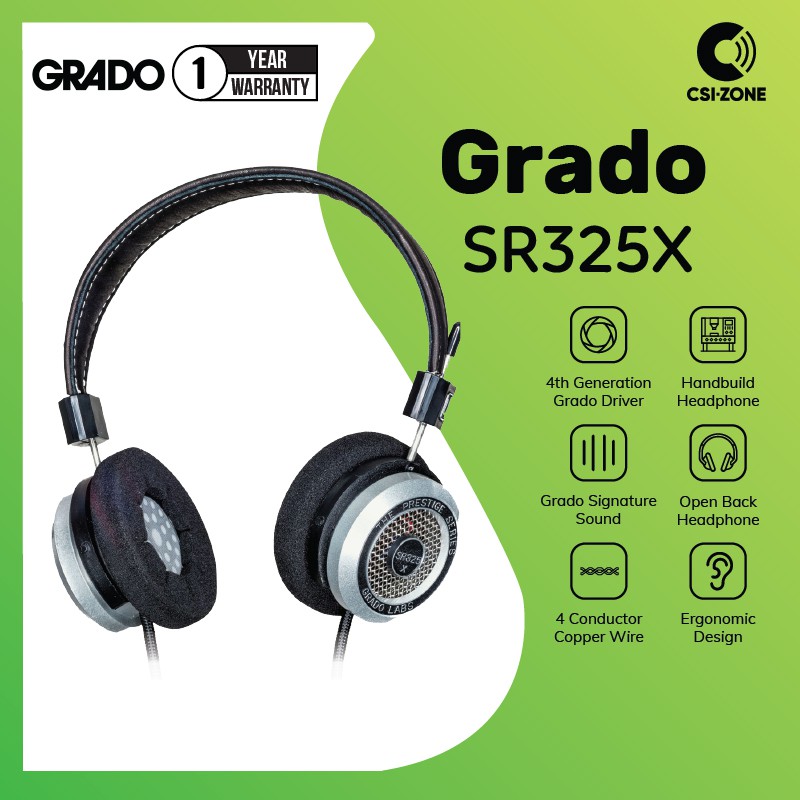 Jual Grado SR325X Prestige Series On Ear Open Back Headphone | Shopee ...