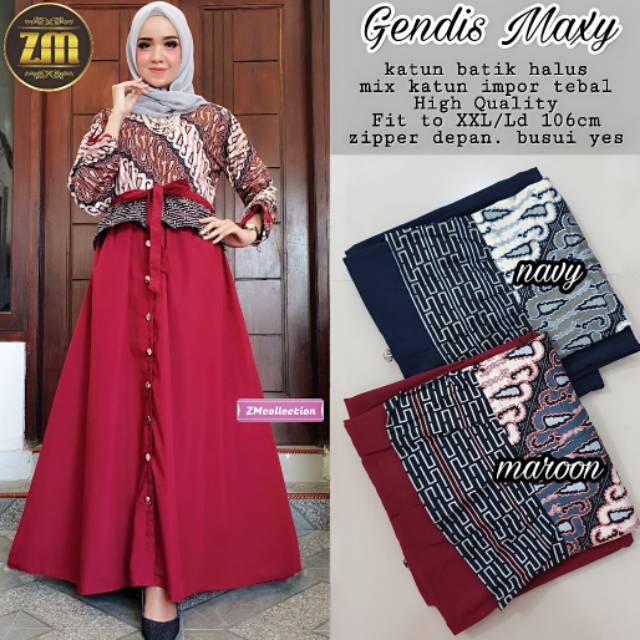 Jual Gendis maxi | Shopee Indonesia