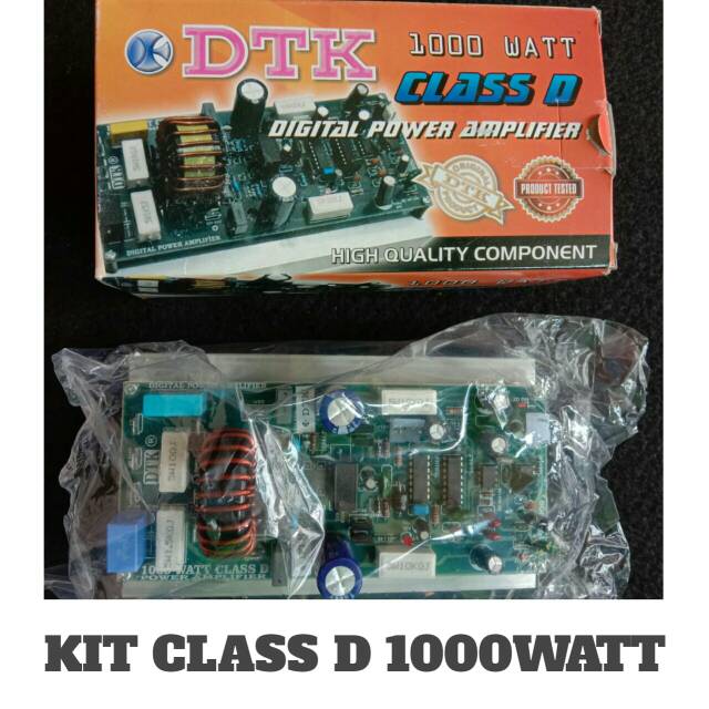 Jual KIT POWER AMPLIFIER CLASS D 1000 WATT DTK | Shopee Indonesia