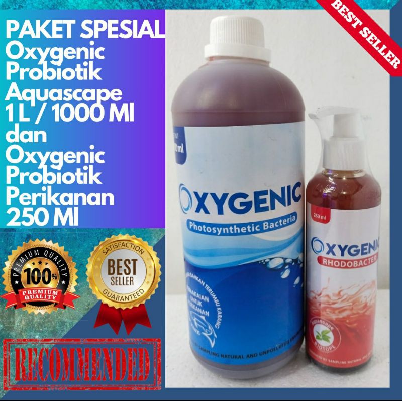 Jual Paket Spesial Probiotik Oxygenic Bakteri Starter Perikanan Ikan