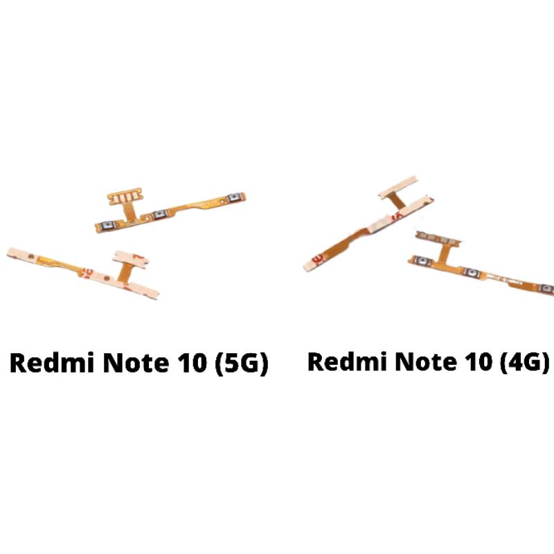 Jual Flexible ON OFF+VOLUME Xiaomi Redmi Note 10 Original | Shopee ...