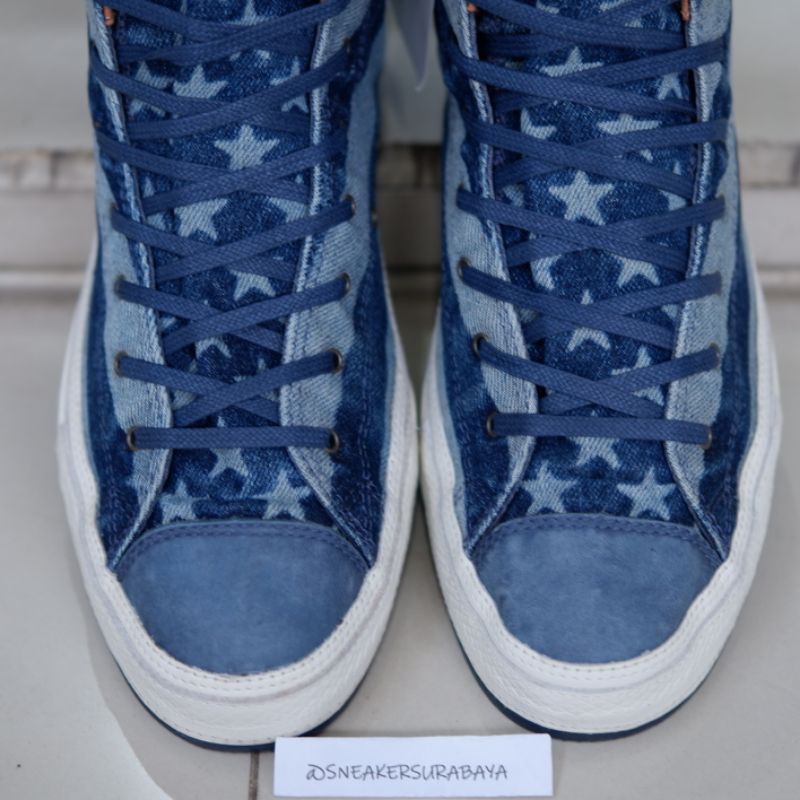 Jual Converse Chuck Taylor Hi Premium Post Denim American Flag | Shopee ...