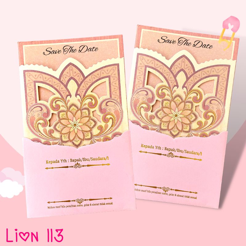 Jual lion 113 kertas undangan pernikahan kosong, undangan pernikahan ...