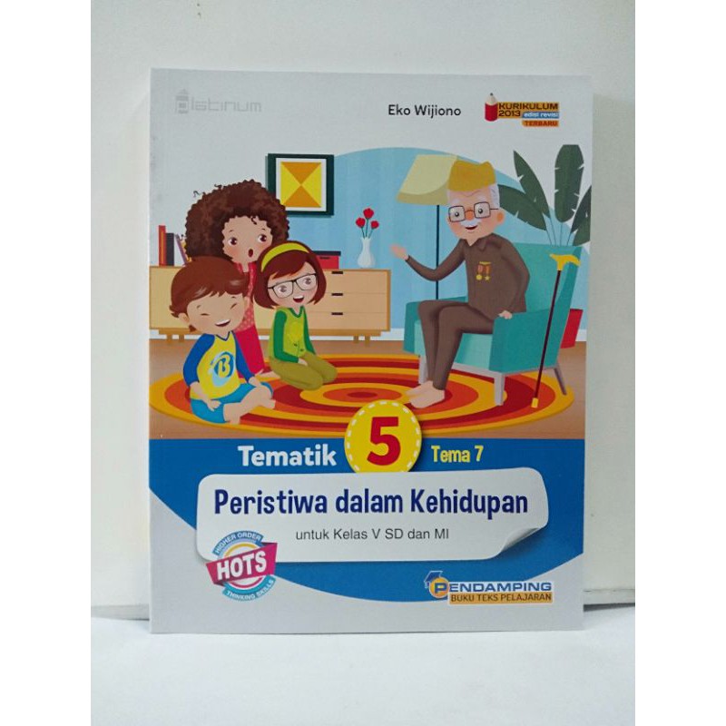 Jual Buku paket siswa Tematik terpadu SD/MI kelas 5 Tema 7 kurikulum ...