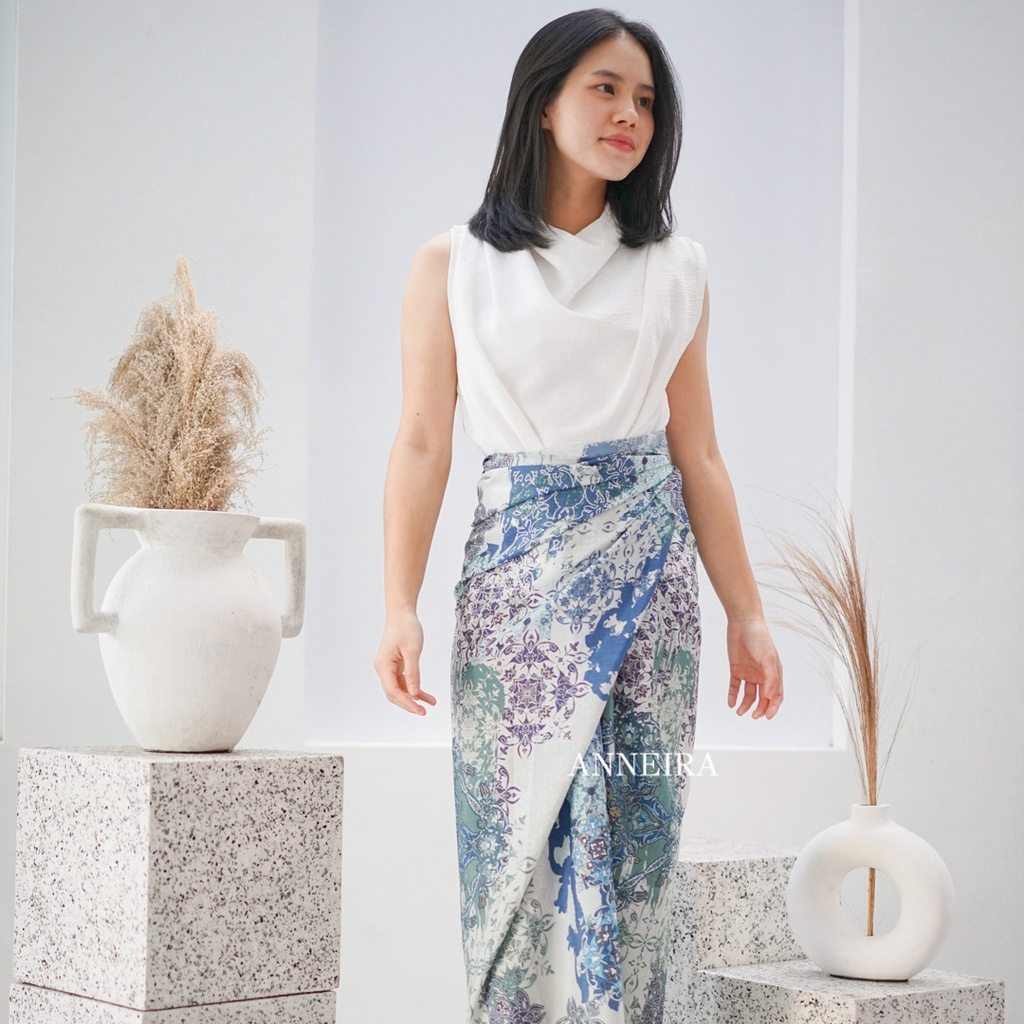 Jual ROK SERUT BATIK LYRA (1 ROK JADI 3 LOOK) | Shopee Indonesia