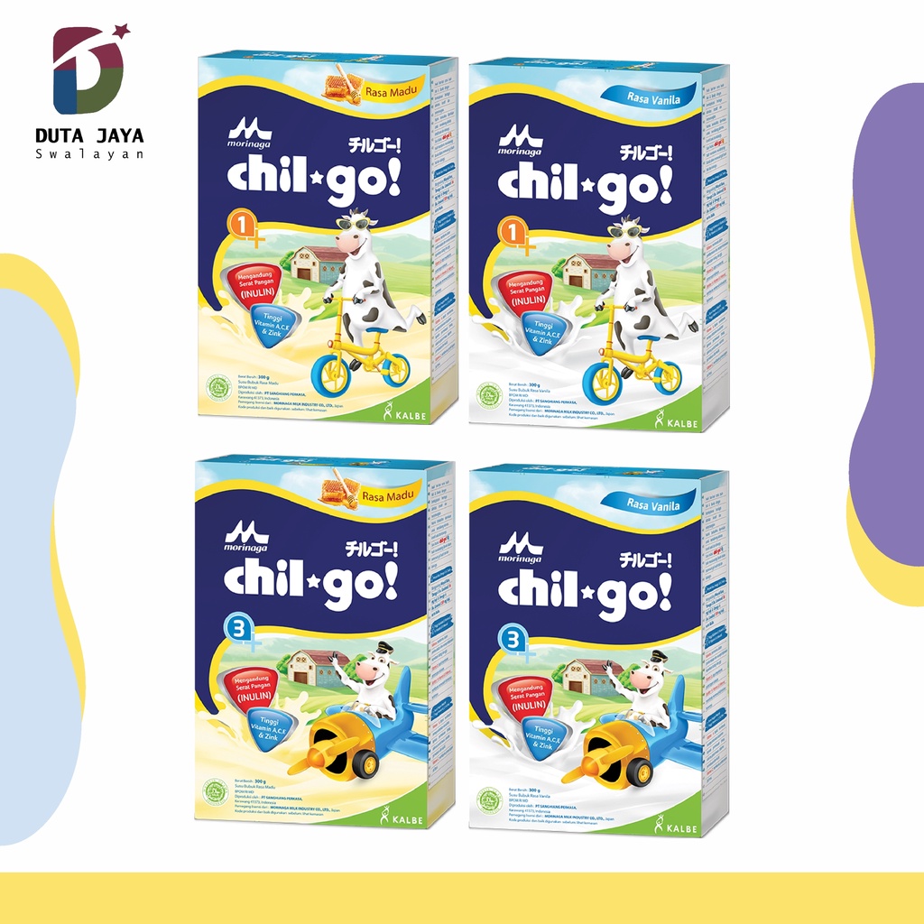 Jual Morinaga Chil Go Powder 1+ 3+ Susu Formula Pertumbuhan Anak Bubuk ...