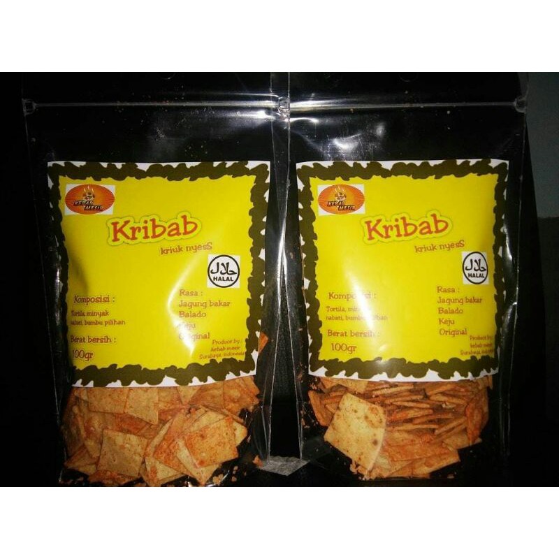 Jual Kripik Kebab Kribab Shopee Indonesia