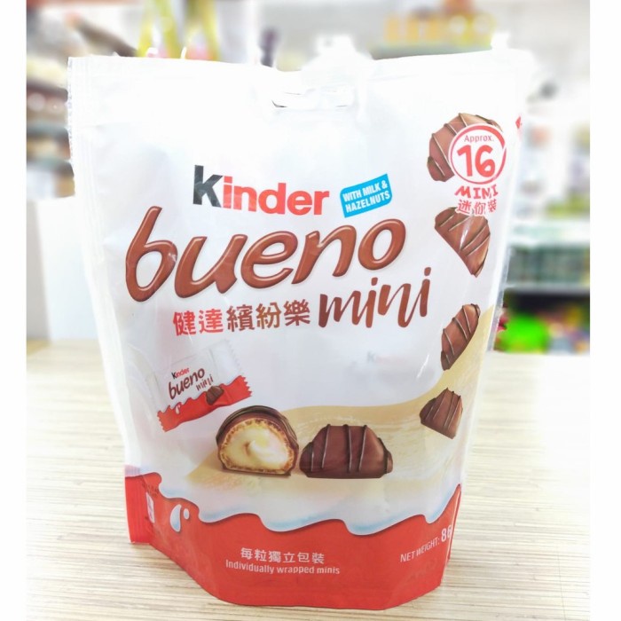 Jual KINDER BUENO MINI ISI 16 PCS (MADE IN POLAND) | Shopee Indonesia