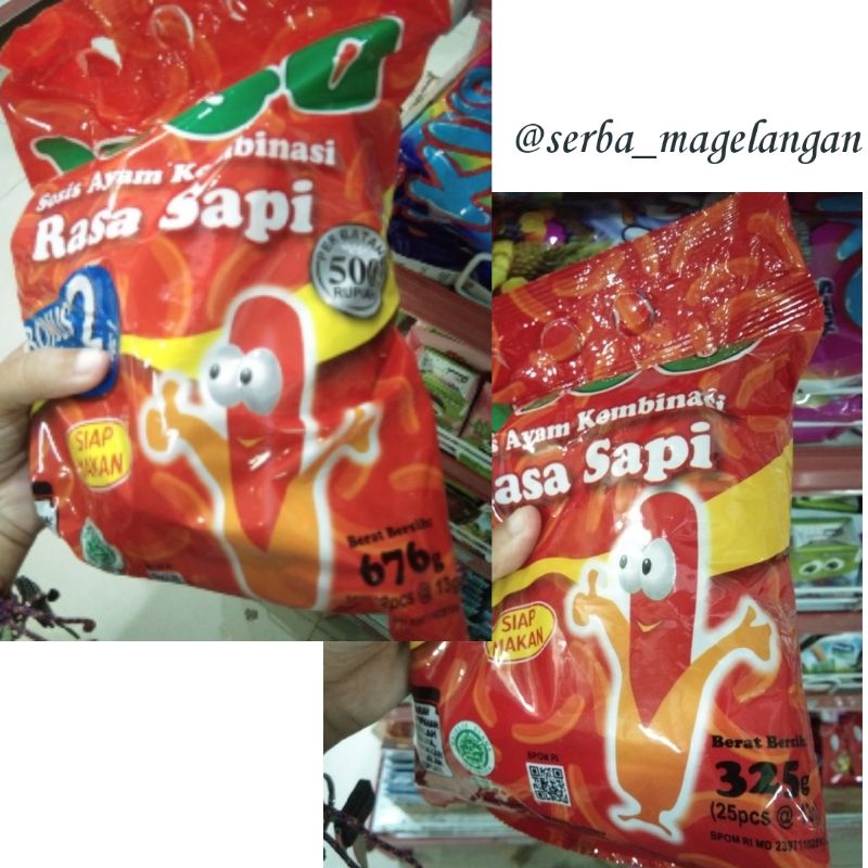 Jual Sosis VIGO Rasa Sapi/sosis siap santap murah | Shopee Indonesia