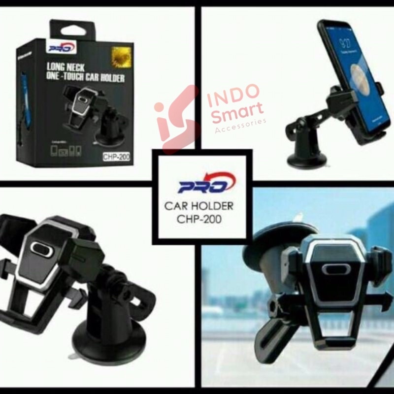 Jual Car Holder Mobil Phone Pro Rotatable Standing Dudukan Hp Kaca Vacuum Chuck Long Neck