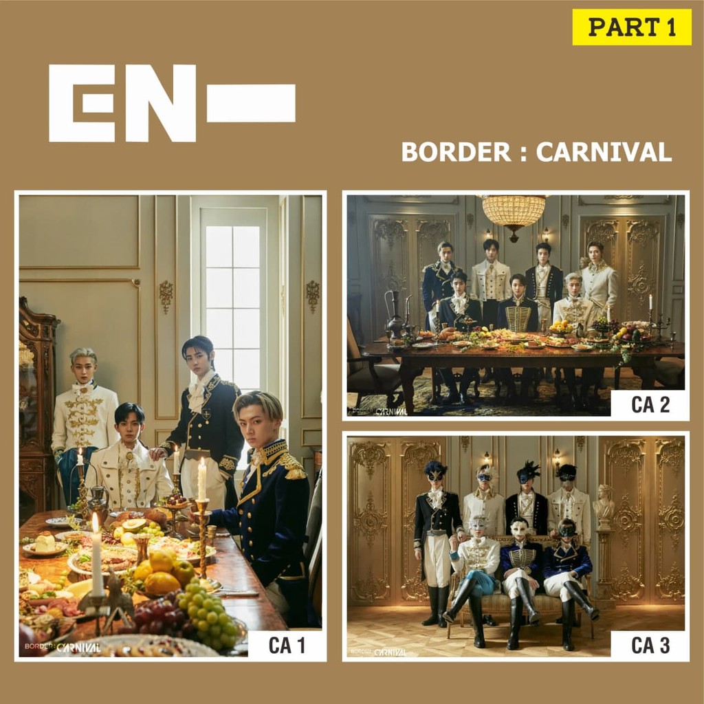 Jual POSTER KPOP ENHYPEN BORDER CARNIVAL PART 1 | Shopee Indonesia