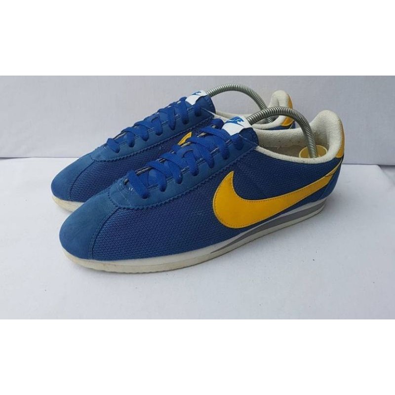 Nike cortez biru best sale