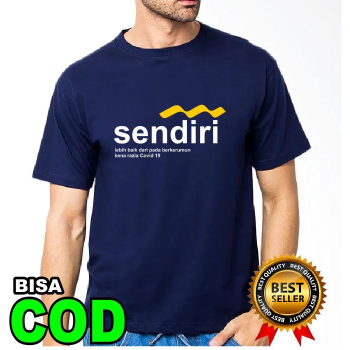 Jual Kaos Logo Bank Mandiri Plesetan Sendiri Shopee Indonesia