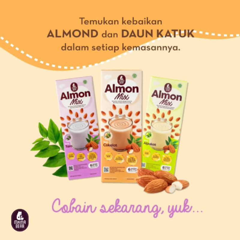 Jual Mama Bear Almon Mix Asi Booster Pelancar Asi Shopee Indonesia 6892